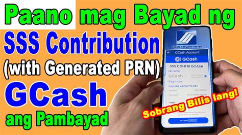 sss prn gcash|How to Reliably Pay SSS Contributions Using GCash.